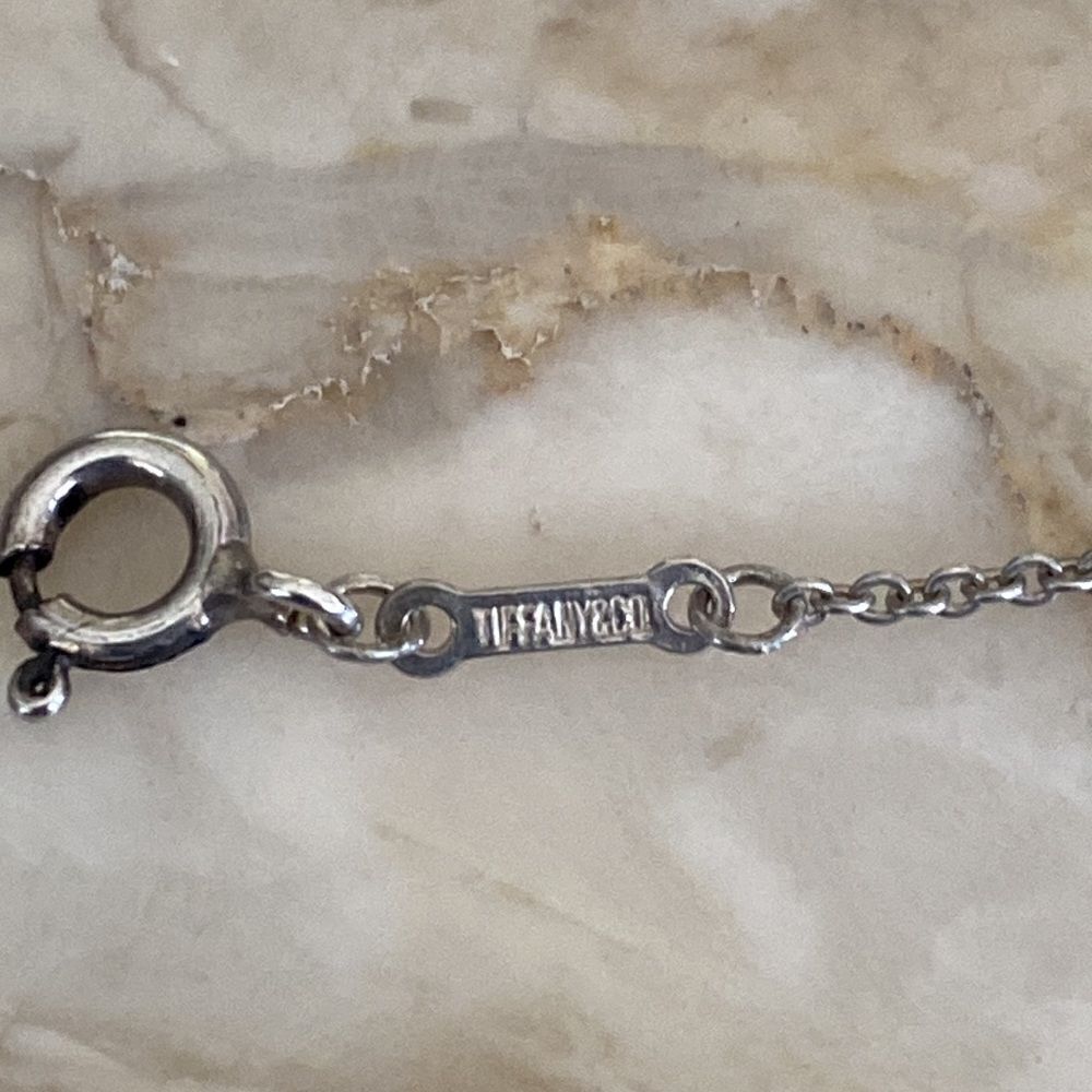 Tiffany & Co. Elsa Peretti Madonna Pendant Necklace 925 Sterling Silver Rare - Picture 7 of 9